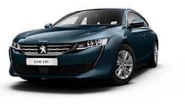 Peugeot 508 SW blauw