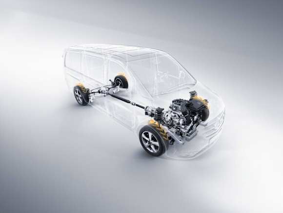 Mercedes best sale vito chassis