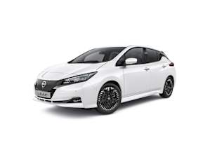 White outlet nissan leaf