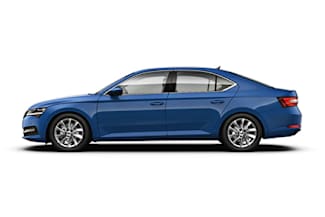 Skoda superb shop electric car
