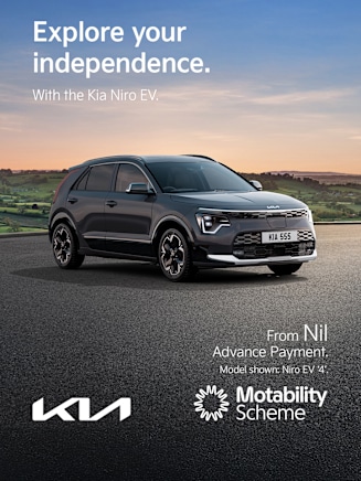Motability offer the Kia Niro EV