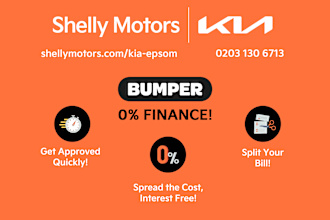 Shelly Motors Kia Bumper Finance