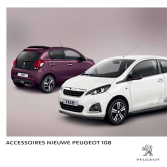Brochure accessoires Peugeot 108