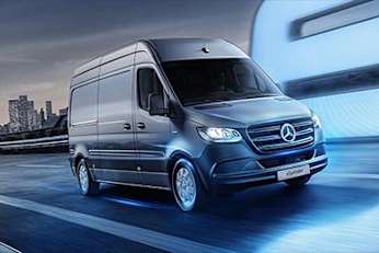 Mercedes sprinter store electric range