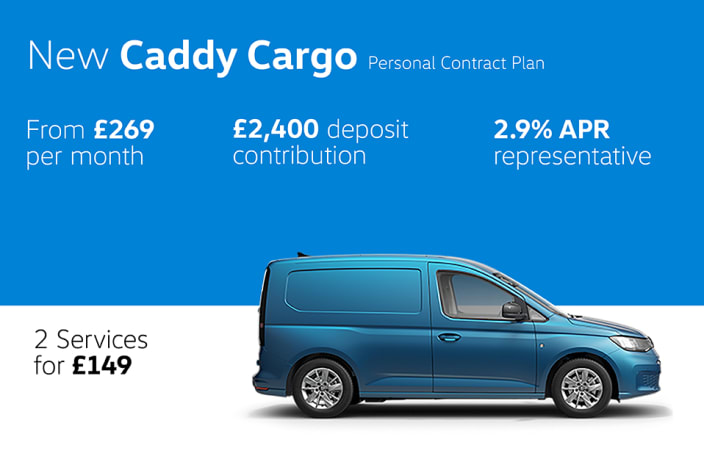 New Volkswagen Caddy Cargo From £269 