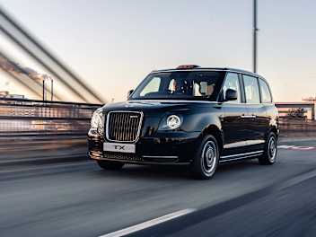TX Taxi Across The UK London Electric Vehicle Company