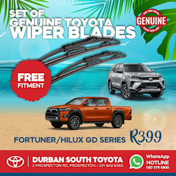 Order Genuine Toyota Parts Durban South Toyota
