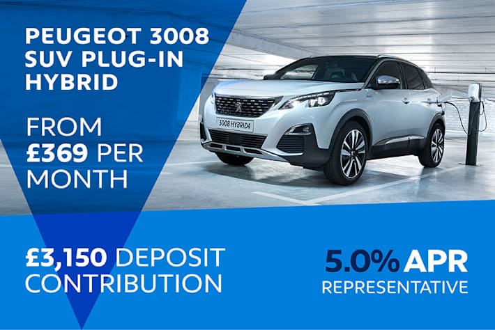 Peugeot 3008 Suv Plug In Hybrid From 369 Per Month New Peugeot