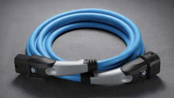 BMW Hybrid and Electric charging cables information