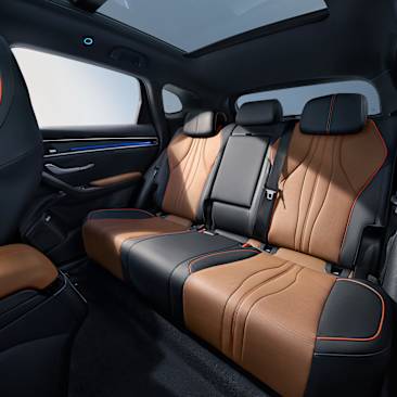 Generous Rear Seating