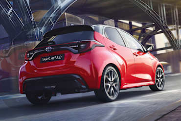 Toyota yaris hybrid fuel type top