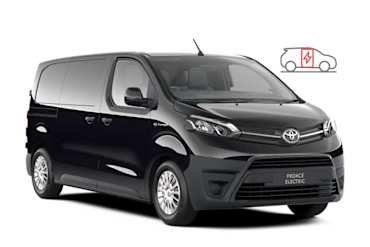 Toyota proace sales electric van price