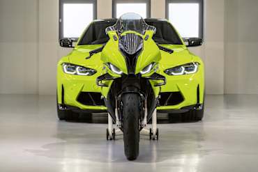Bmw car top and bike