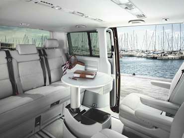 Volkswagen Caravelle Rear Interior 