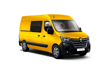 New renault master cheap crew van