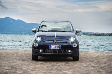 plaque  PARKING ONLY FIAT 500 RIVA