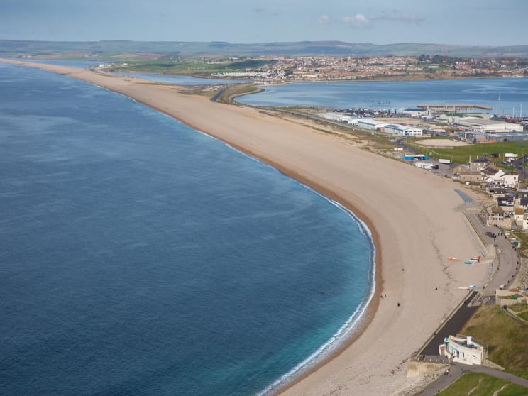 Chesil Beach at Abbotsbury in Dorset, A UNESCO World herita…