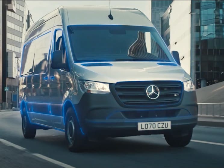 Mb electric sales vans range
