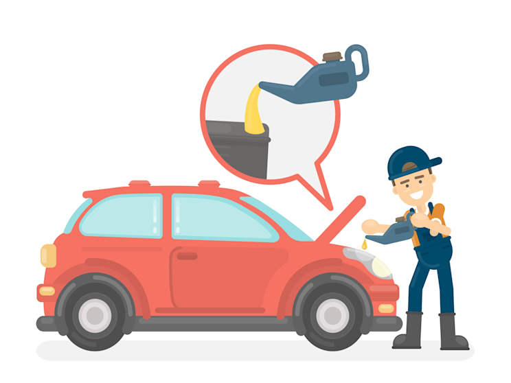 vehicle oil change