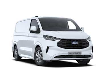All New Transit Custom Limited L1 H1 320 136PS Frozen White