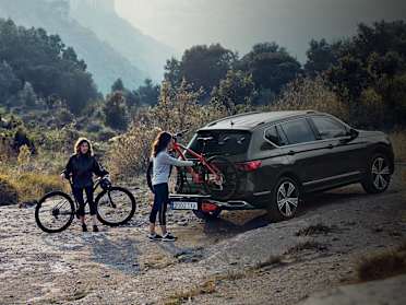 Seat tarraco bike 2025 rack