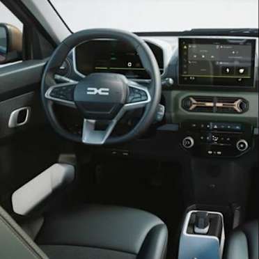 Interior dacia spring 2025