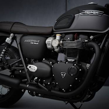 Triumph t120 sales black 2021