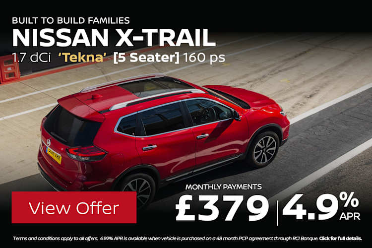 Nissan X Trail 5 Or 7 Seater Suv Chorley Group