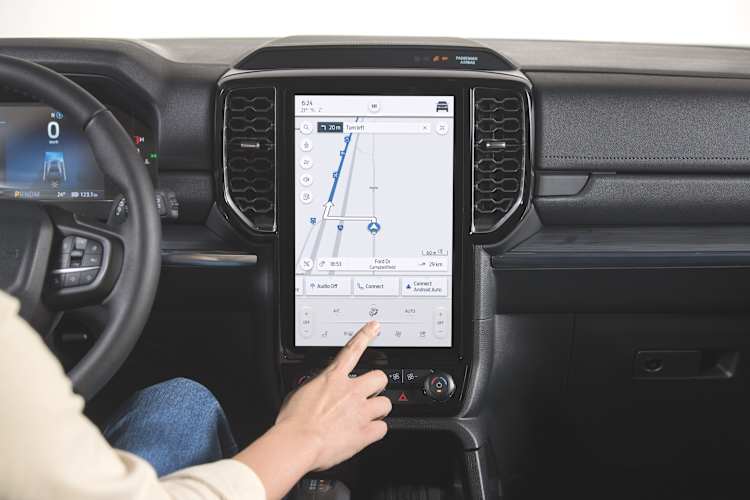 2026 Ford Everest infotainment screen