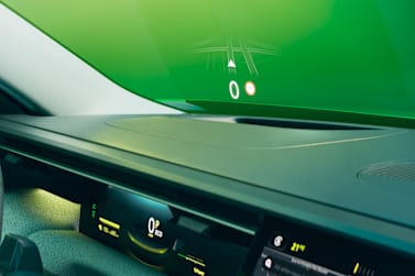 Citroën C5 Aircross 2025 : détail affichage tête haute