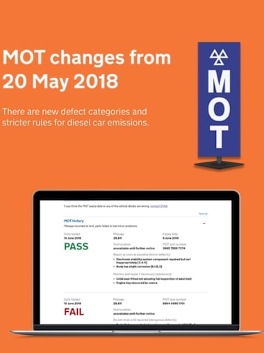 Changes To Mot Tests To Be Made In England Scotland Wales On 20th
