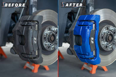 Brake caliper paint in Dubai