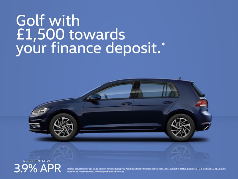 Volkswagen Golf Solutions Deposit Contribution Hadwins Volkswagen