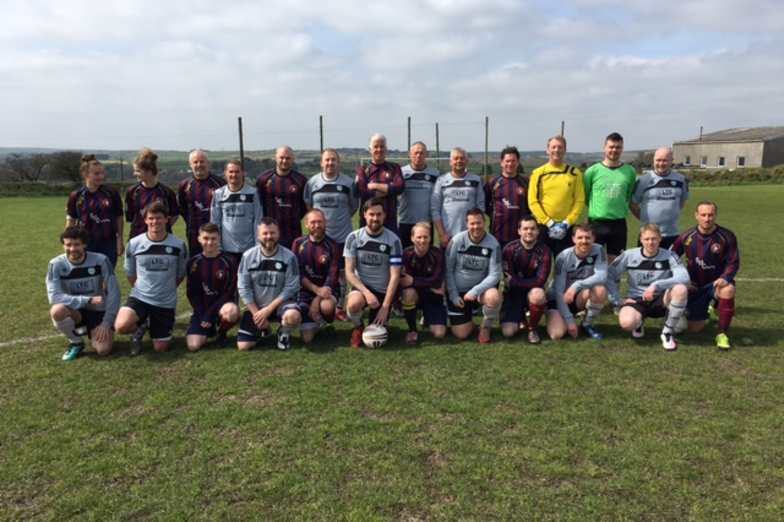 The Inaugural Helston Garages Cup Football Match Helston Garages