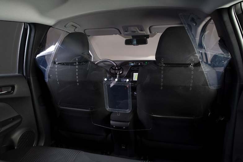 Taxi Safety Screen Toyota Servicing Edinburgh Fife Western Toyota