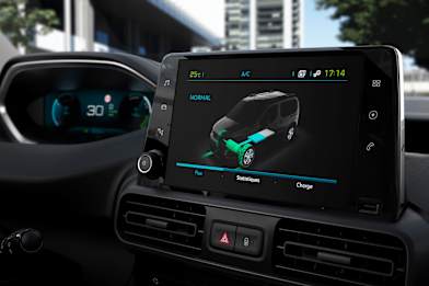 Peugeot partner hotsell electric range