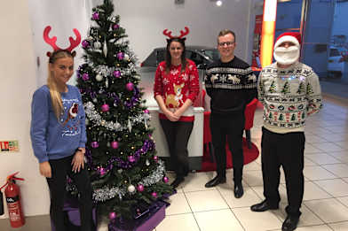 Burrows Christmas Jumper Day 2016 Yorkshire Burrows Motor Company