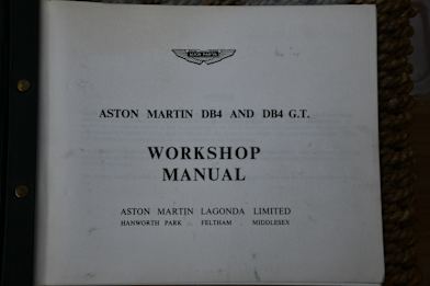 Aston Martin DB4 & DB4 GT Workshop Manual