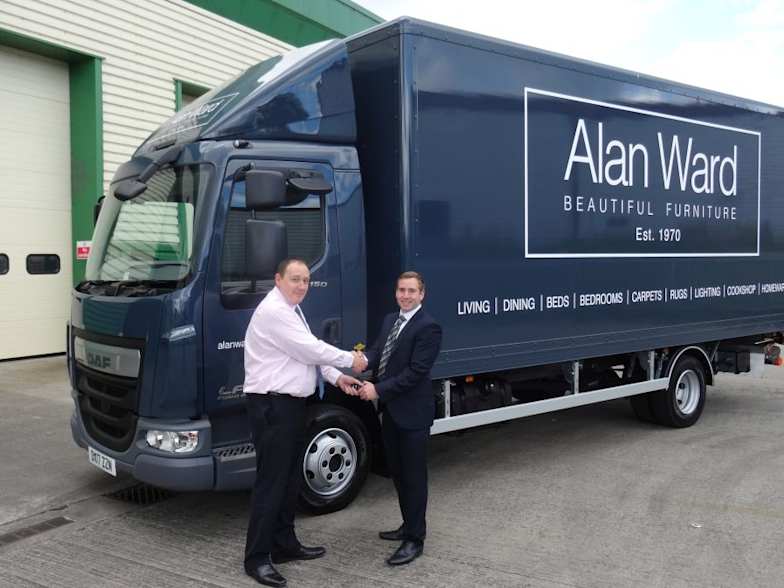 Alan Ward Upgrade Their Delivery Fleet Greenhous Daf