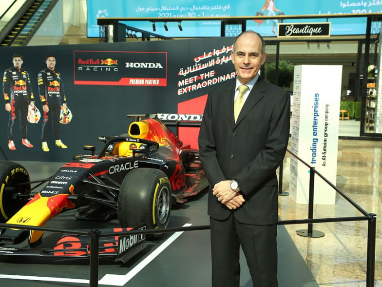 Red Bull Racing Honda F1 Show Car Comes To Town