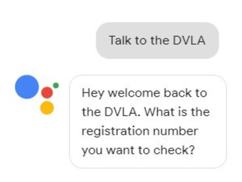 Hey Google Talk To The Dvla Nmj Motorhouse