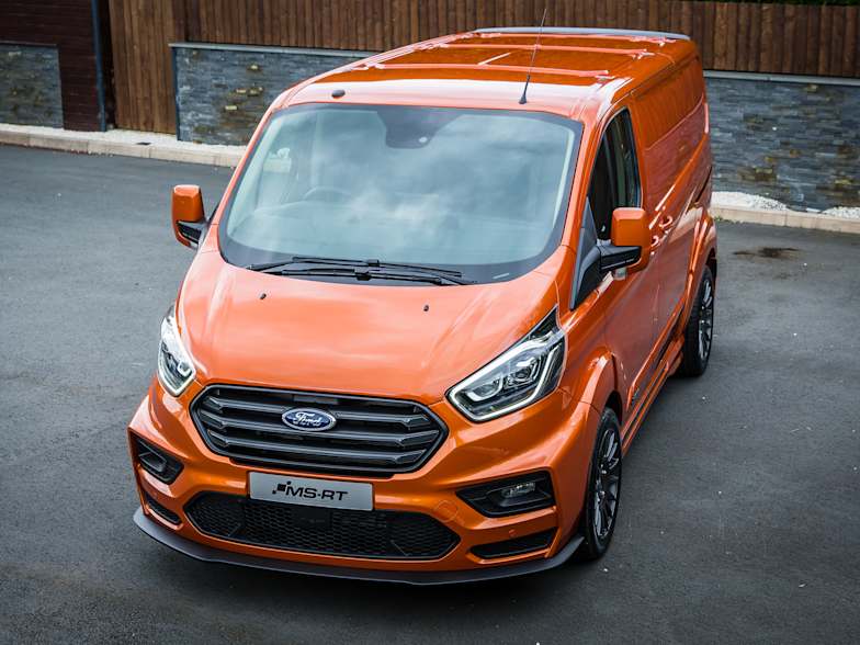 transit custom sport orange