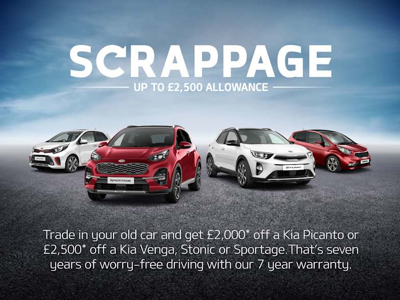 Up To 2500 Scrappage On Brand New Kia Models Coleraine Co