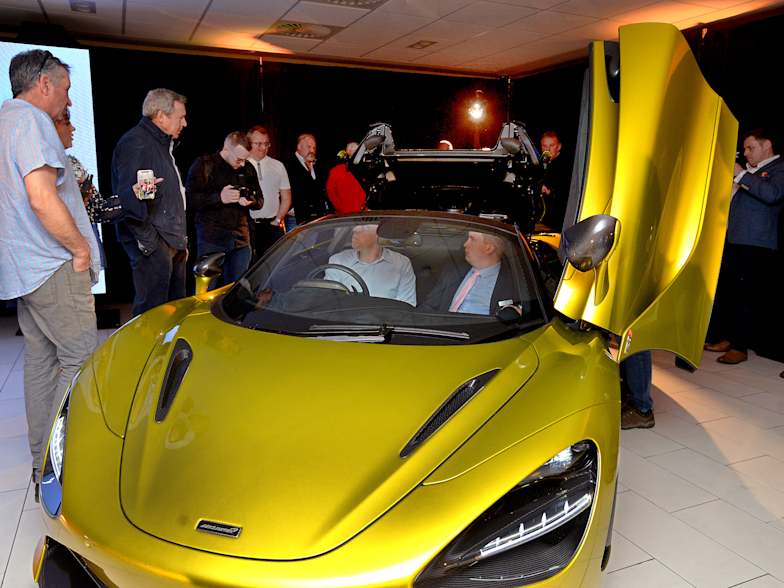 Mclaren Manchester Launch 720s Spider Sytner Group Limited