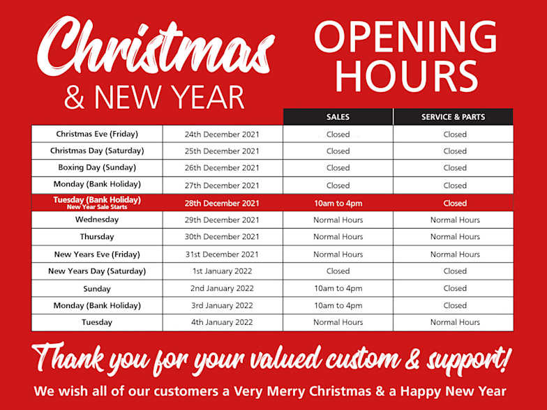 Christmas Eve Shopping Hours 2022 Christmas & New Year Opening Hours! | Norfolk & Suffolk | Desira Group