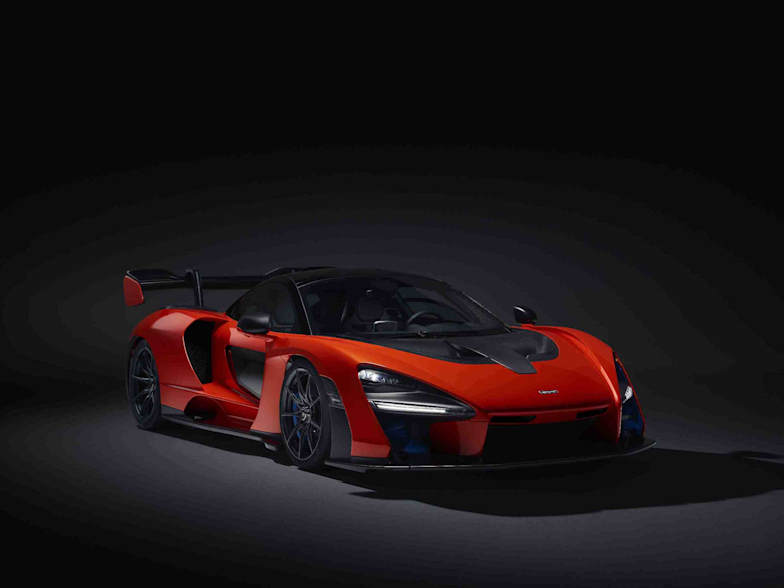 Mclaren Unveil The Mclaren Senna Road Legal Track Car