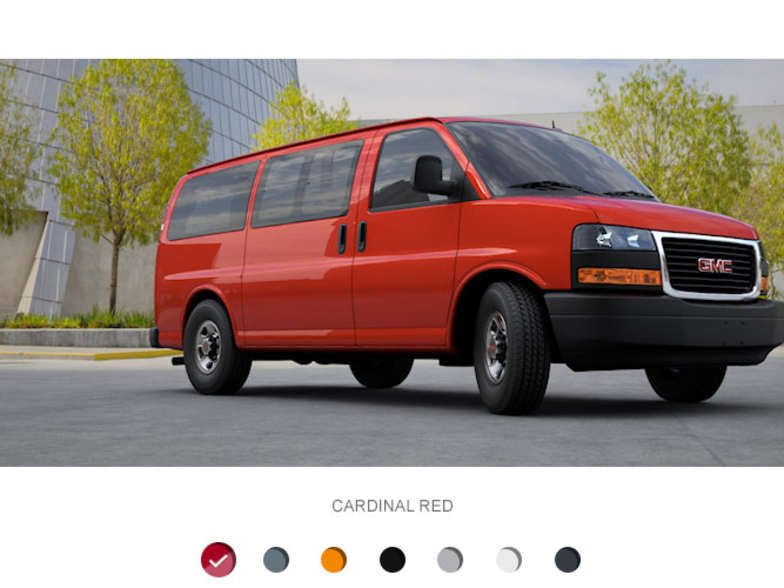 2020 gmc savana van