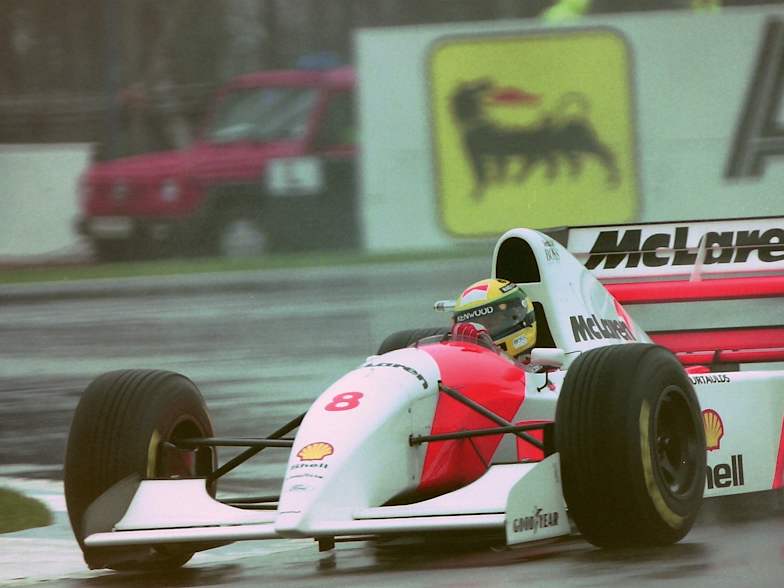 Senna S Mclaren Mp4 8a Heads To Auction