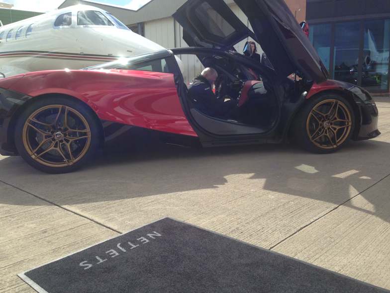 An Afternoon Of Super Jets And Super Cars At Manchester Airport