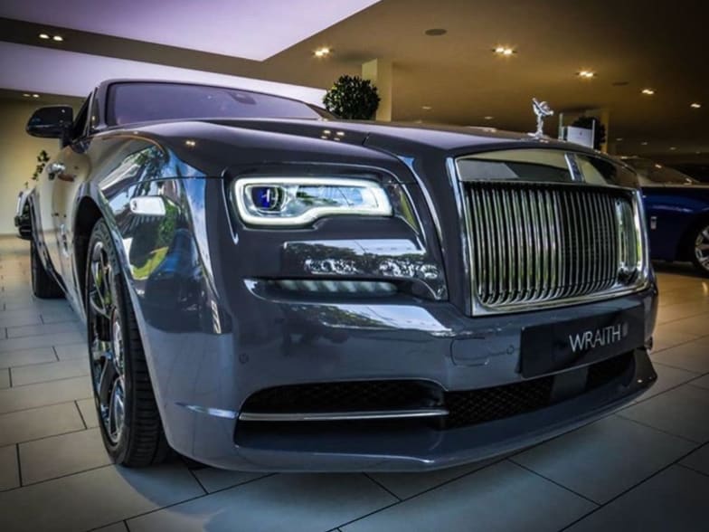 1 Of 55 Luminary Edition Wraith S Arrives At Rolls Royce